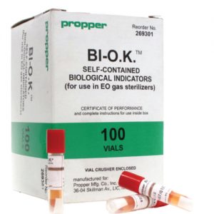 BI-O.K.® Gas Vials – Ethylene Oxide Biological Indicator Vials
