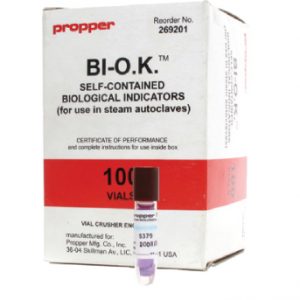 BI-O.K.® Steam Vials – Steam Biological Indicator Vials